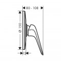 Змішувач для душу Hansgrohe Novus 71068000 - Фото 1